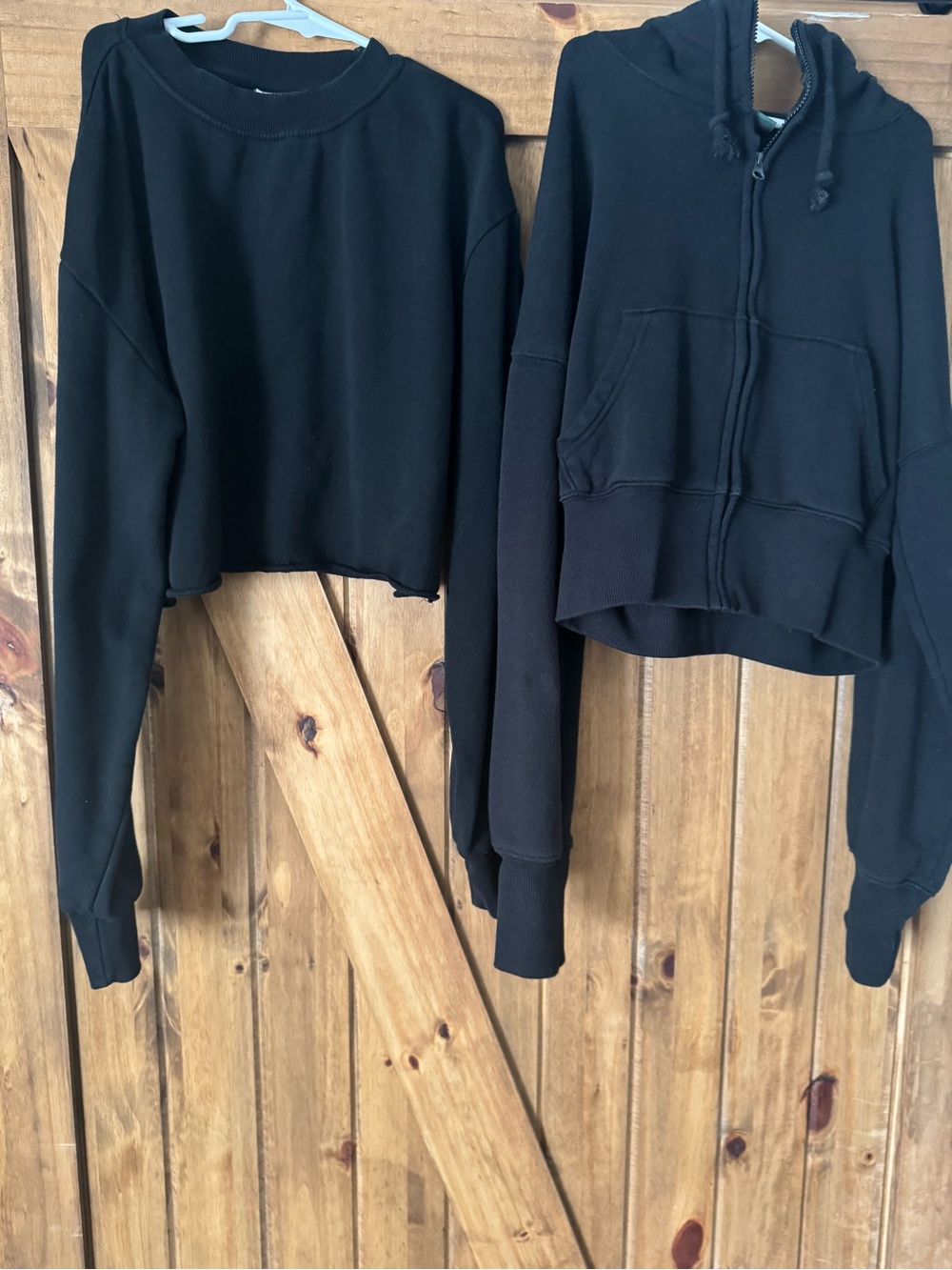 H&M and Wild Fable Black Sweatshirts